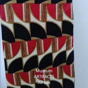 Artifacts (Muesum) Men's Silk Tie